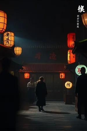 悬疑剧雾港来信的港口夜景封面