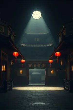 年代剧半城烟雨的雨中街巷封面
